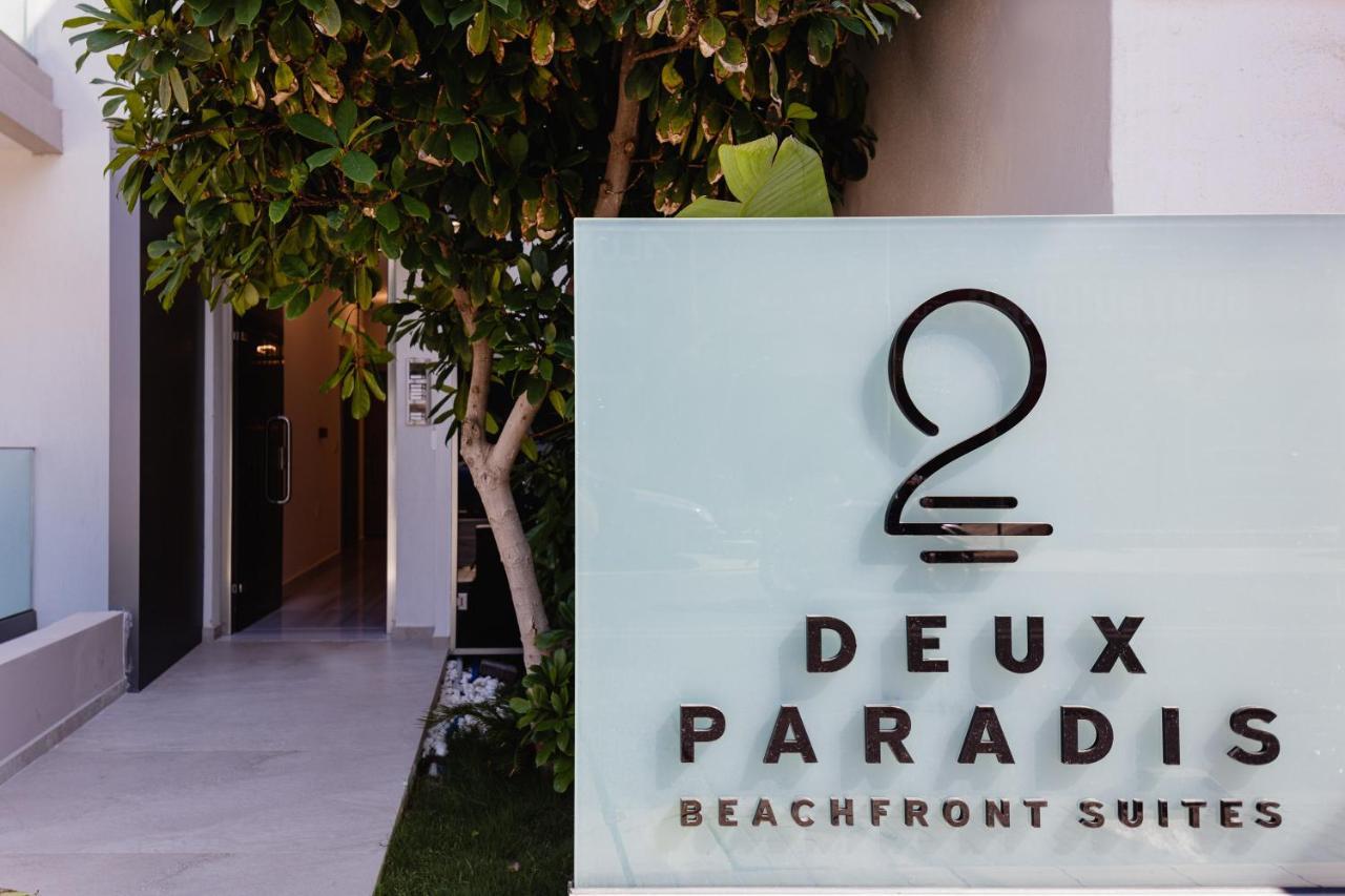 Deux Paradis, A Beachfront Retreat, By Thinkvilla Rethymno Exterior foto